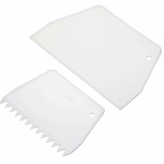 KitchenCraft Sweetly Does It Two Piece Icing Scraper Set
