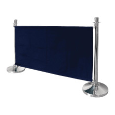 Bolero Dark Blue Canvas Barrier