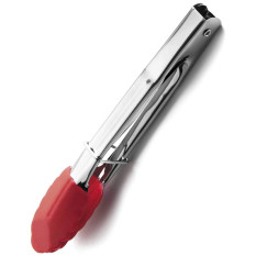 Lacor Red Silicone Tongs 18cm
