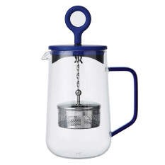 La Cafetière Gyro Spinning Infuser 1.25 Litre Teapot Blue