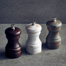 Salt/Pepper Grinder 13cm Dark Wood (Pack of 6)