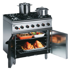 Lincat SLR9 Silverlink 600 6 Burner Range Gas 35.5kW