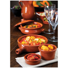 Estrella Terracotta Lugged Casserole 13.5cm/5.25" 13oz/370ml (Pack of 20)