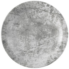 Dudson Urban Steel Grey Narrow Rim Plate 25,4cm/10" (Pack of 12)
