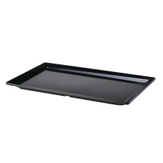 Black Melamine Buffet Presentation Platter GN 1/1