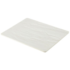 White Slate Melamine Platter GN 1/2 32.5x26.5cm