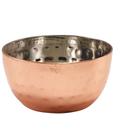 Copper Plated Mini Hammered Bowl 114ml/4oz (Pack of 24)