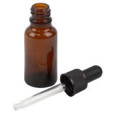 Glass Dropper Bottle for Cocktails and Drinks 20ml (Pack of 12)