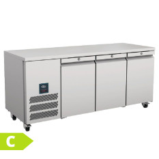 Williams Jade MJC3 Counter Meat Fridge (3 Door)