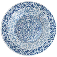 Marrakesh Melamine Blue Bowl 48cm/18.9" 6.5L/229oz