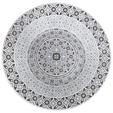 Marrakesh Melamine Grey Bowl 48cm/18.9" 6.5L/229oz