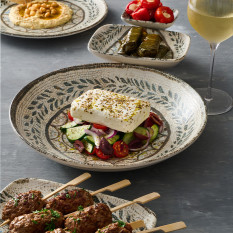 Academy Fusion Mosaic Rectangular Dish 17x12cm/6.7x4.7" (Pack of 24)