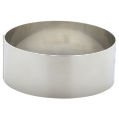 Stainless Steel Mousse Ring 9x3.5cm Pack of 12