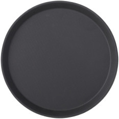 Non Slip Bar Drinks Tray Round 40cm 16 Inch