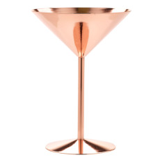 Copper Martini Cocktail Glass 240ml / 8.5oz