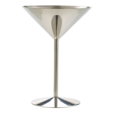 Stainless Steel Martini Cocktail Glass