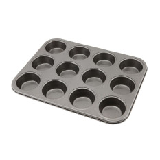 Carbon Steel Non-Stick Muffin Tray 12 Cup
