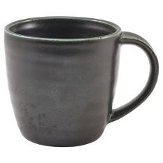Terra Porcelain Cinder Black Mug 300ml/10.5oz (Pack of 6)