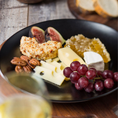 Noir Square Plate 18cm/7" (Pack of 12)