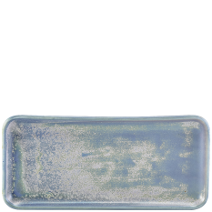 Terra Porcelain Seafoam Narrow Rectangular Platter 27 x 12.5 (Pack of 6)