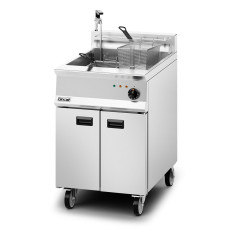 Lincat OE8108/OP Opus 800 Electric Free-standing Single Tank Fryer with Pumped Filtration 2 Baskets