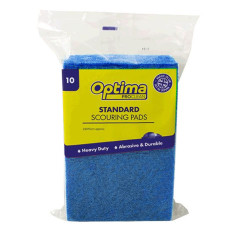 Extra Large Catering Scourer Pad Blue (Pack of 10)
