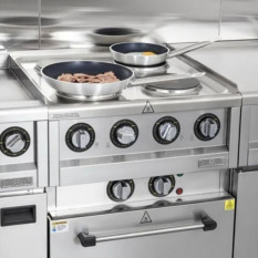 Buffalo 600 Series 4 Plate Electric Convection Oven Range