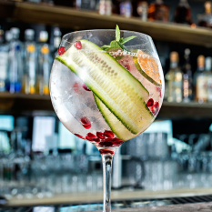 Nude Vintage Crystal Gin & Tonic Glasses 580ml/20.5oz (Pack of 6)