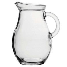 Glass Bistro Jug for Juice & Cocktails 0.5 Litre (Pack of 6)