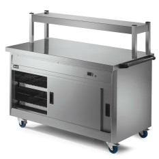 Lincat P8P4PT Panther 800 Series Free-standing Hot Cupboard Plain Top 1530mm