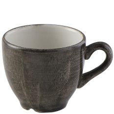 Churchill Stonecast Patina Iron Black Espresso Cup 100ml/3.5oz (Pack of 12)