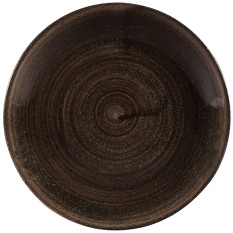 Stonecast Patina Iron Black Coupe Plate 16.5cm