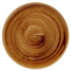 Stonecast Patina Vintage Copper Coupe Plate 32.4cm