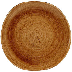 Stonecast Patina Vintage Copper Round Plate 26.4cm