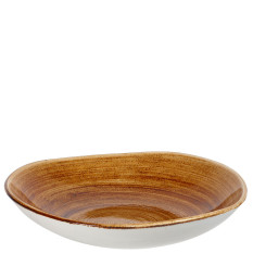 Churchill Stonecast Patina Vintage Copper Round Bowl 25.3cm/9.94" 1.1L/38.71oz (Pack of 12)