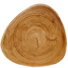 Stonecast Patina Vintage Copper Triangle Plate 19.2cm