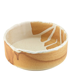 Terra Porcelain Roko Sand Presentation Bowl 13cm/5.12" (Pack of 4)