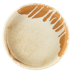 Terra Porcelain Roko Sand Presentation Bowl 20.5cm/8" (Pack of 4)