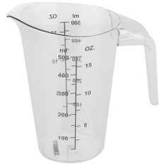 Polycarbonate Stackable Measuring Jug 0.5L