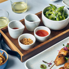 Terra Porcelain Pearl Round Bowl 11.5cm/4.5" (Pack of 6)