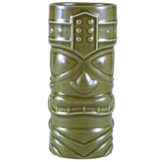 Green Tiki Cocktail Mug Tall