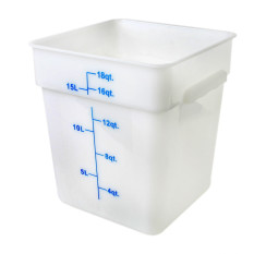 Food Ingredient Storage Container Polypropylene 17.1 Litre 