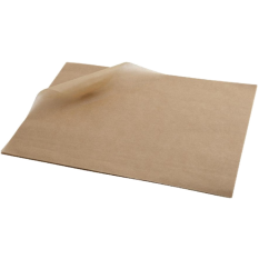 Greaseproof Paper Sheets - Brown (Small) x1000