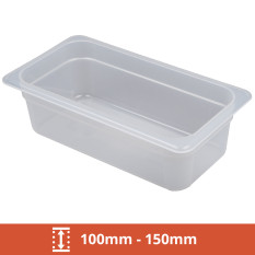 GN 1/3 Polypropylene Gastronorms 