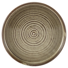 Terra Porcelain Smoke Grey Presentation Plate 18cm/7" (Pack of 6)