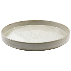 Terra Porcelain Grey Presentation Plate 26cm x 6
