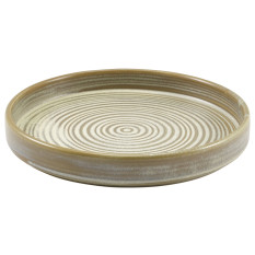 Terra Porcelain Matt Grey Presentation Plate 18cm x 6