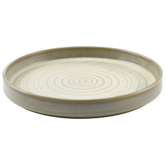 Terra Porcelain Matt Grey Presentation Plate 26cm x 6