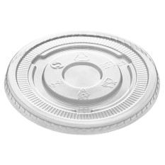 Flat Lid No Hole for Smoothie Milkshake Cups 20oz/16oz/12oz (Pack of 1000)