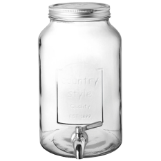 Country Style Punch Barrel Drinks Dispenser 6 Litre